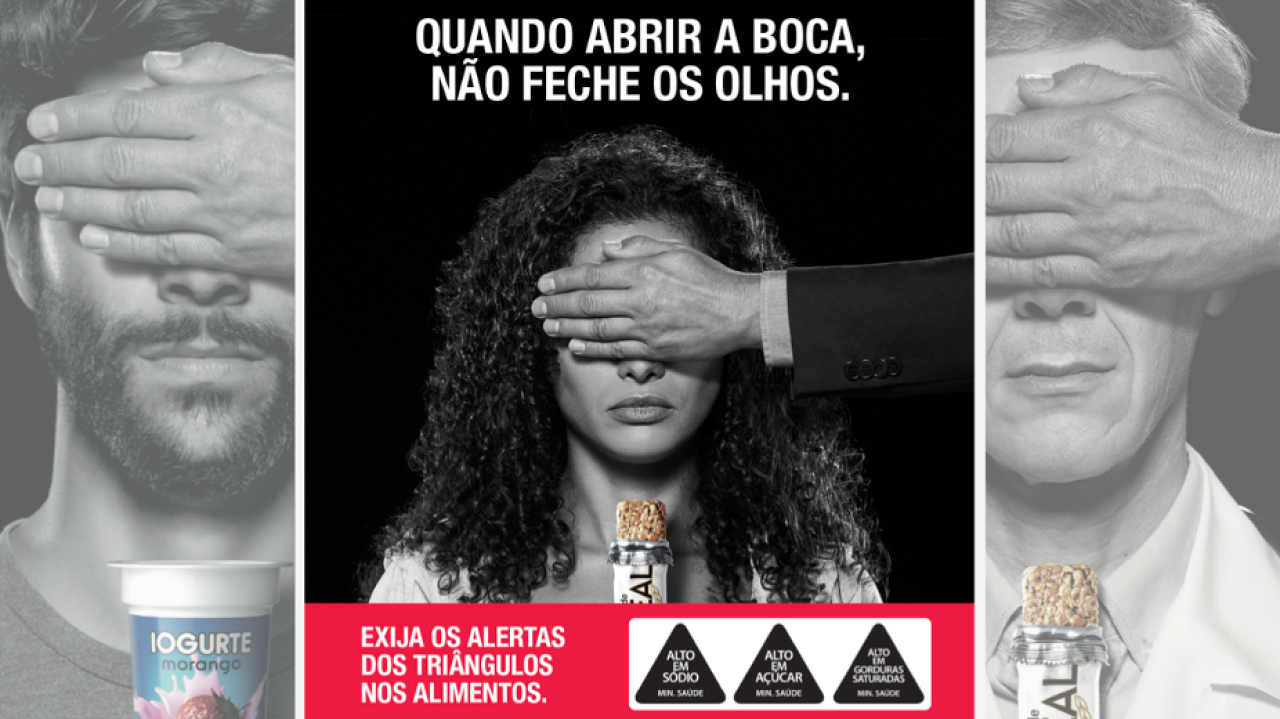 Newspaper and out-of-home advertising components of the campaign.